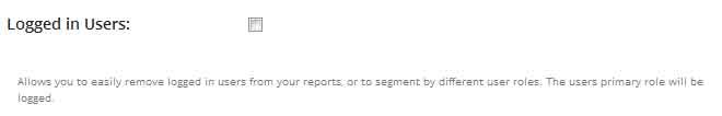 blocking google analytics for logged in users wordpress