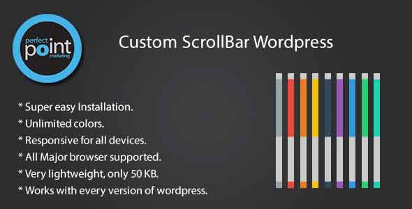 Custom scrollbar wordpress