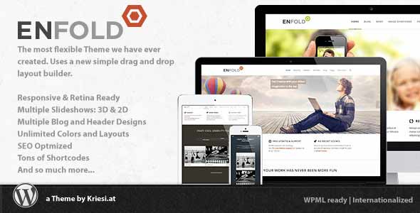 Enfold responsive best selling wordpress theme