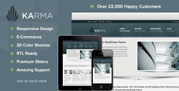 karma responsive theme