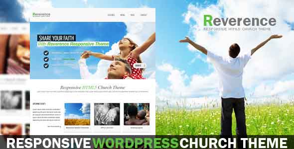 reverence non profit charity theme