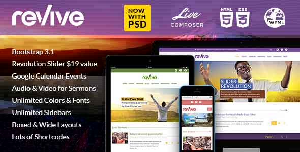 revive church responsive